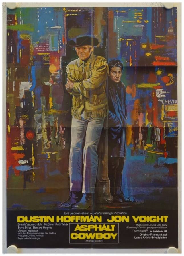 Midnight Cowboy re-release german poster